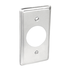 MULB 10003 1G STEEL HANDY BOX SINGLE RECEPTACLE COVER