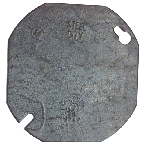 4&quot; ROUND BLANK STEEL COVER
(MULB 11101,G4RB)