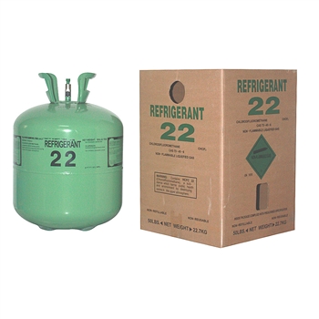 R22 REFRIGERANT 30 LB CYLINDER
DISPOSABLE ** PRICE GOOD FOR
24 HOURS ** SUBJECT TO CHANGE
WITHOUT NOTICE **
PRODUCTION &amp; IMPORT OF R22 WAS 
BANNED AS OF JAN 1 2020
