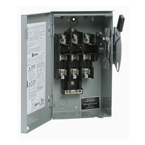 60A 240V 3P/3W OUTDOOR DISCONNECT (DG322URB,TGN3322R) 