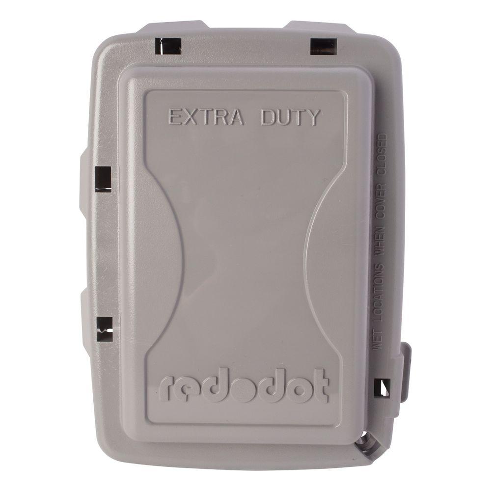 1G IN-USE GRAY COVER &quot;EXTRA DUTY&quot; NON-METALLIC 16in1
