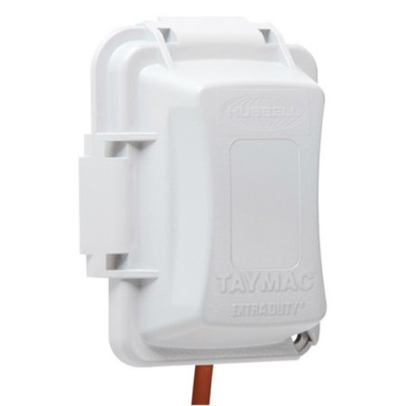 1G IN-USE WHITE  &quot;EXTRA
DUTY&quot; COVER NON-METALLIC 16in1
EXPANDABLE VERT/HORIZ 2014NEC
COMPLIANT (ML500W,30983W)