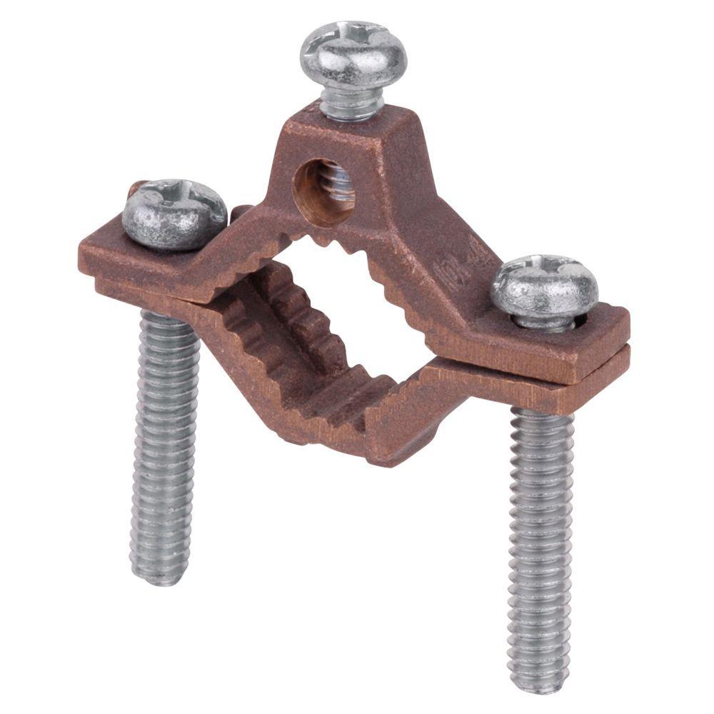 1/2&quot;-1&quot; BRONZE WATER PIPE GROUND CLAMP