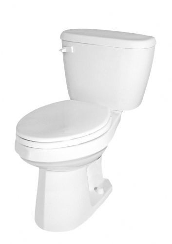 MAXWELL 12&quot; WHITE ADA ELONGATED TOILET AND BOWL 
