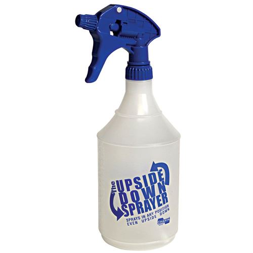 32oz UPSIDE DOWN HAND SPRAYER WORKS IN ANY POSITION,