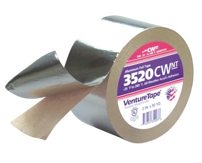 3&quot; X 50yd Aluminum Foil Tape EXTREME COLD WEATHER POLYKEN