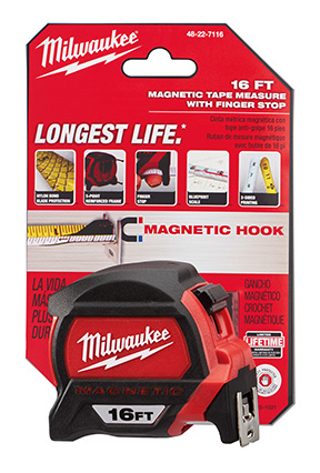 16FT PREMIUM MAGNETIC TAPE MEASURE 48-22-7116 or 