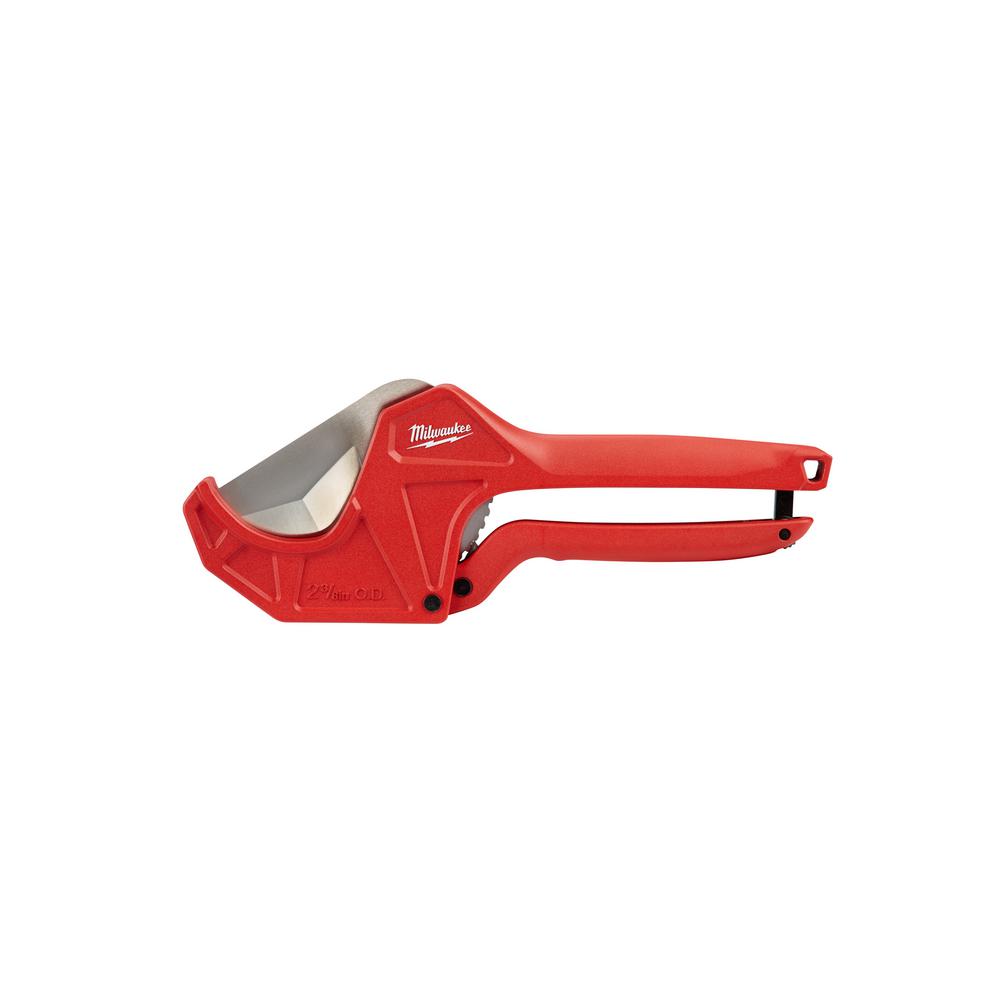 2-3/8" RATCHET SINGLE BLADE    PVC PIPE CUTTER MILWAUKEE