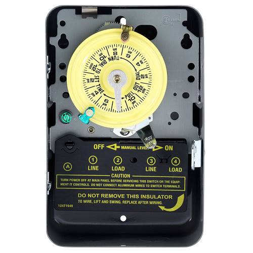 INTERMATIC T104R OUTDOOR 208-277V 40A DPST TIME CLOCK