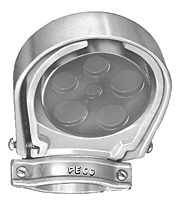 3&quot; METAL CLAMP-ON ENTRANCE HEAD (707,738)