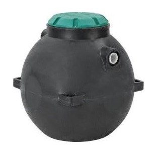 300GAL SNYDER BLACK ROUND POLY SEPTIC TANK ST11S