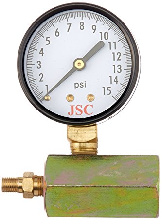 15# TEST GAUGE 3/4fip w/ AIR VALVE GAS TEST GAUGE