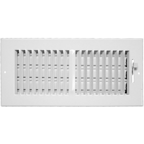 10X4 2 WAY WALL/CEILING REGISTER WHITE
