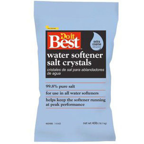 40LB EXTRA-COARSE WATER   SOFTENER SALT CRYSTALS 