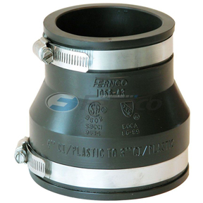 Fernco 1056-43 4PL/CI X 3PL/CI Cplg