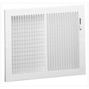 12X6 2 WAY WALL/CEILING REGISTER WHITE 661