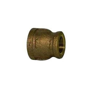 1/2&quot; X 3/8&quot; NL BRASS CPLG