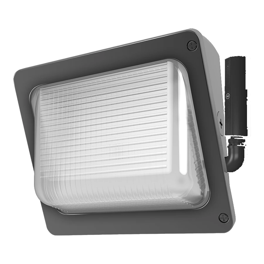 W3435L/PCU 33W LED WALLPACK WITH PHOTOCELL 5000K BRONZE