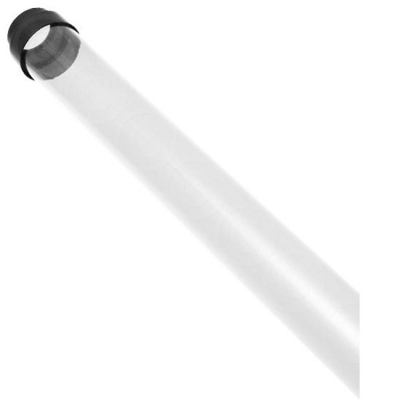 8&#39; T12 CLEAR FLUORESCENT TUBE GUARD W/ENDS (S7966)